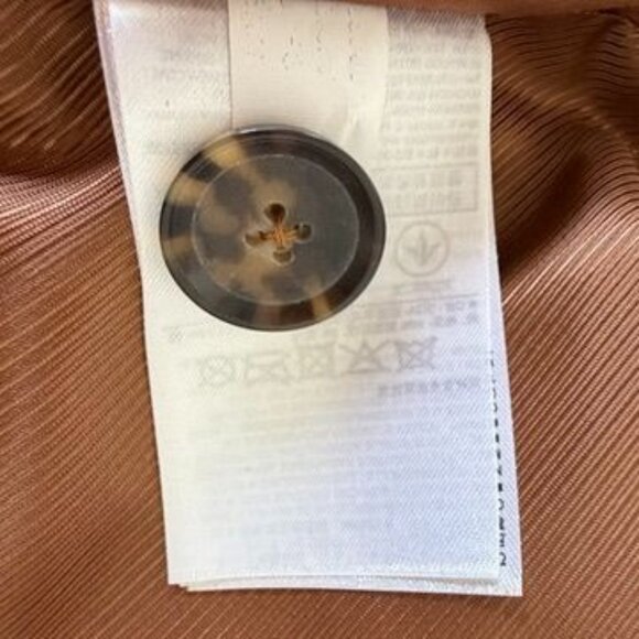 Banana Republic Womens Brown Suede Double-Breasted Trench Coat M NWT MSRP $698 - Picture 11 of 15